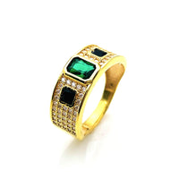 Emerald Green Stones Ring