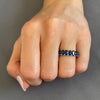 Sapphire Blue Ring